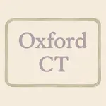 Oxford CT sign in calming watercolor tones. ChatGPT generated fro Mind Body Well Therapy Pllc