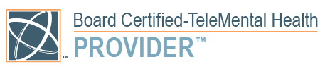 Board Certified TeleMental Health Badge