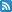 A blue RSS icon