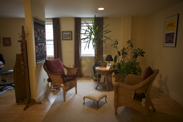 A photo of the Vergennes Wellness Center office space circa 2003 for Handcrafted Health's scope of practice page.
